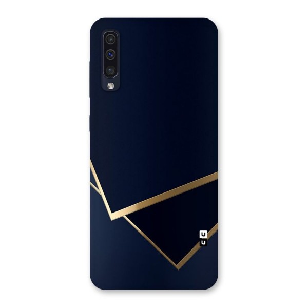 Gold Corners Back Case for Galaxy A50