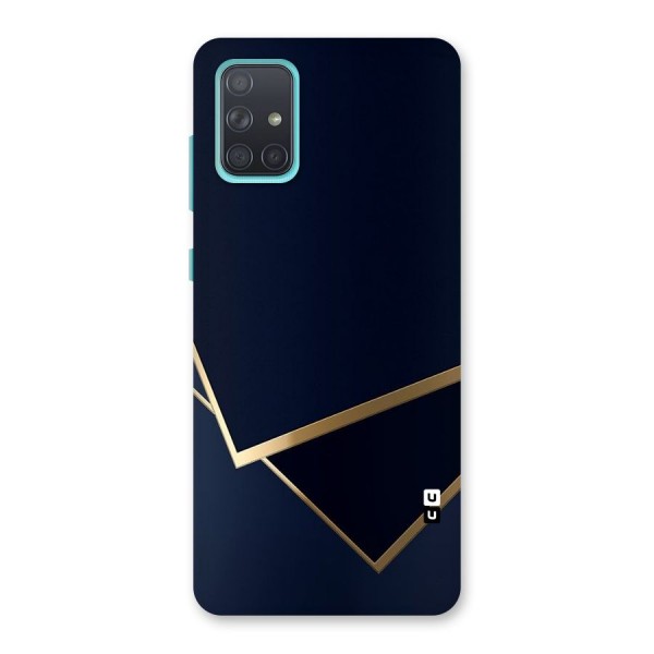 Gold Corners Back Case for Galaxy A71