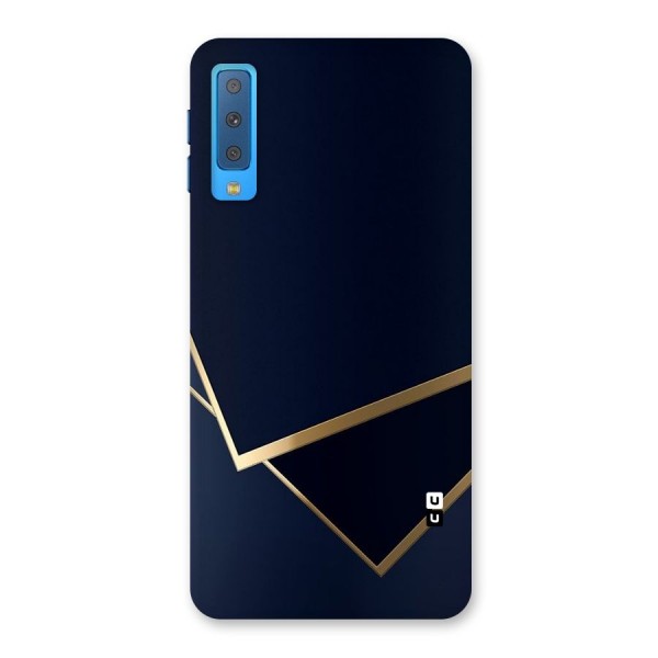Gold Corners Back Case for Galaxy A7 (2018)