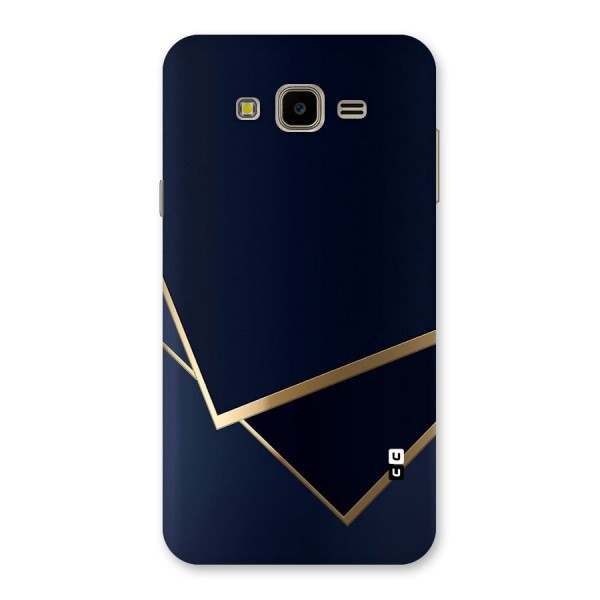 Gold Corners Back Case for Galaxy J7 Nxt