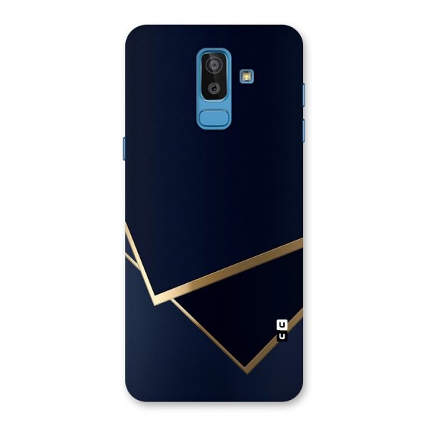 Gold Corners Back Case for Galaxy J8