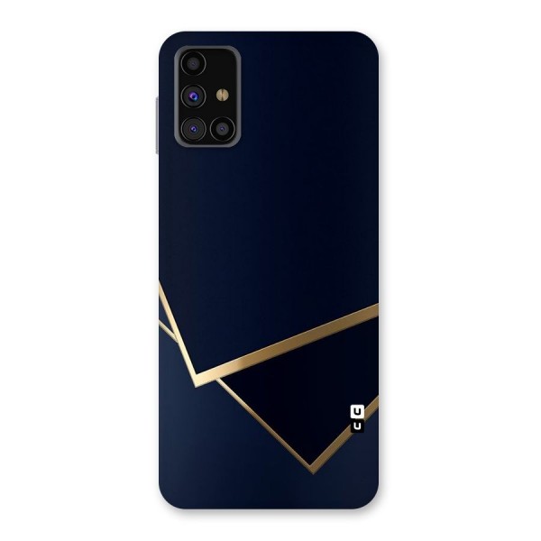 Gold Corners Back Case for Galaxy M31s