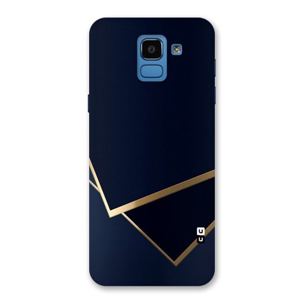 Gold Corners Back Case for Galaxy On6