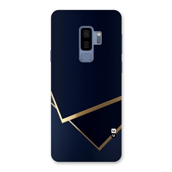 Gold Corners Back Case for Galaxy S9 Plus