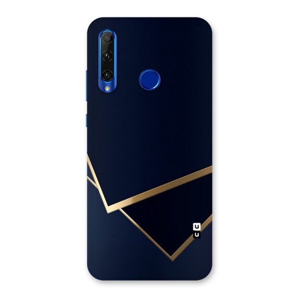 Gold Corners Back Case for Honor 20i