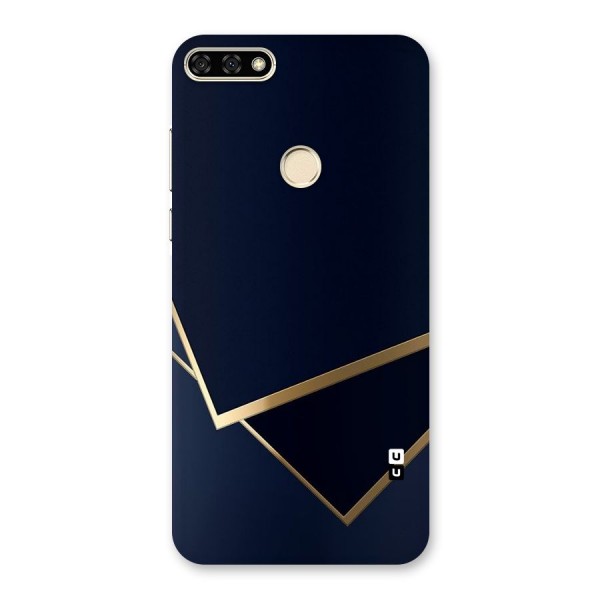 Gold Corners Back Case for Honor 7A