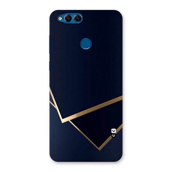 Gold Corners Back Case for Honor 7X