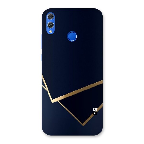 Gold Corners Back Case for Honor 8X