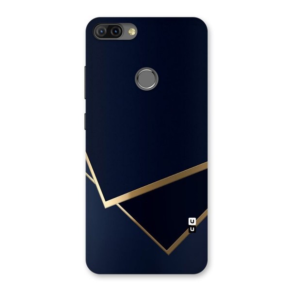 Gold Corners Back Case for Infinix Hot 6 Pro