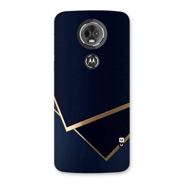 Gold Corners Back Case for Moto E5 Plus