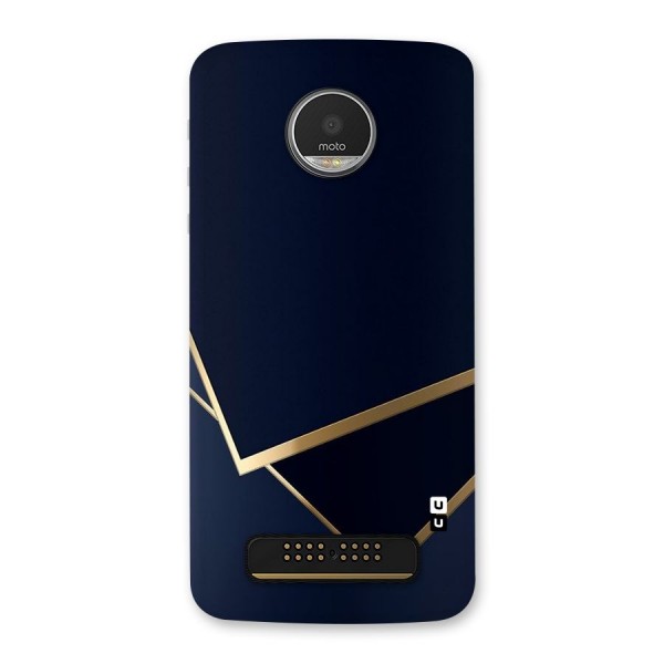 Gold Corners Back Case for Moto Z Play