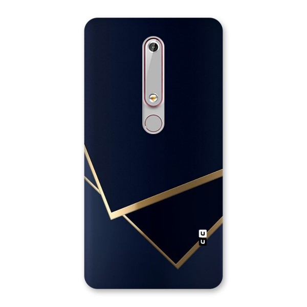Gold Corners Back Case for Nokia 6.1