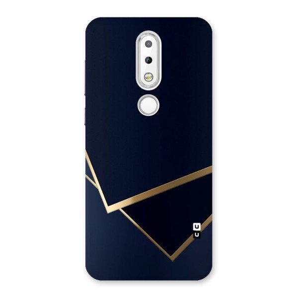 Gold Corners Back Case for Nokia 6.1 Plus