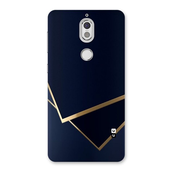 Gold Corners Back Case for Nokia 7