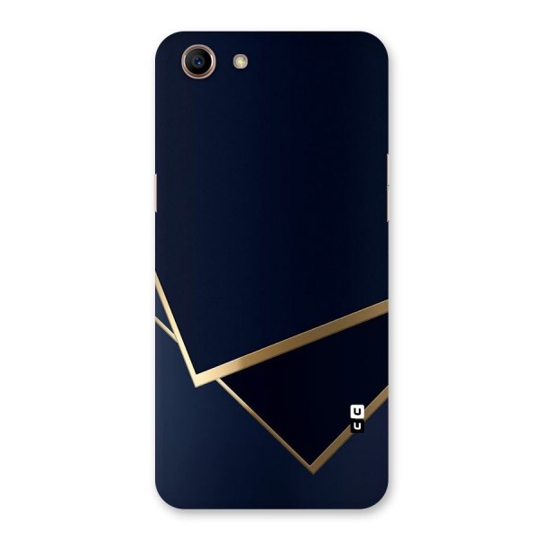 Gold Corners Back Case for Oppo A83 (2018)