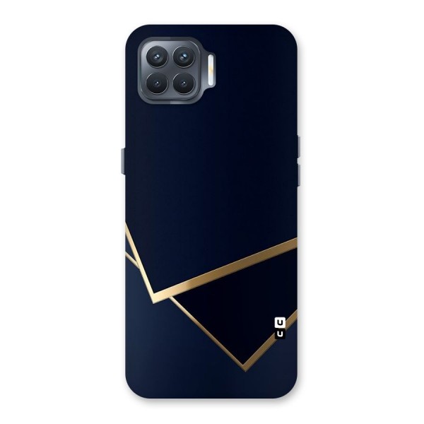 Gold Corners Back Case for Oppo F17 Pro