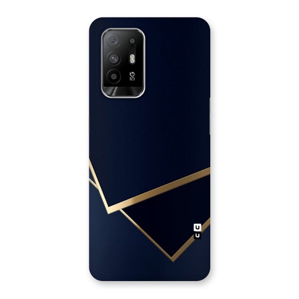 Gold Corners Back Case for Oppo F19 Pro Plus 5G