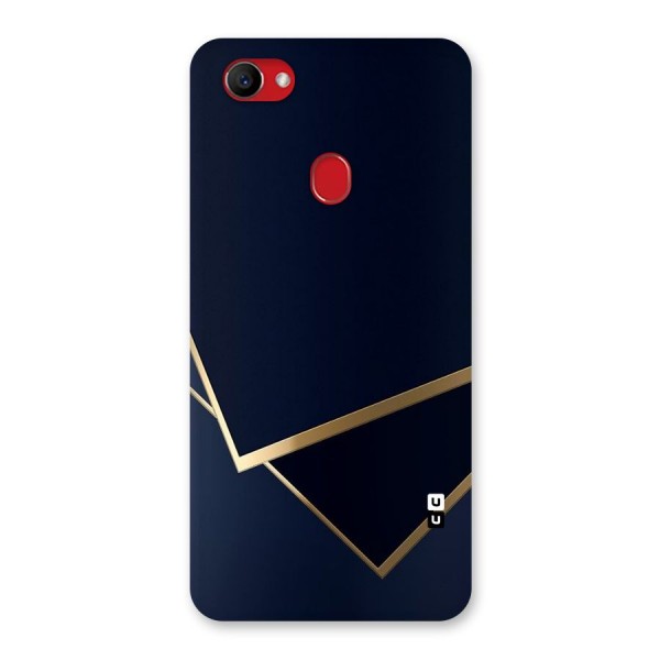 Gold Corners Back Case for Oppo F7