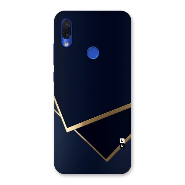 Gold Corners Back Case for Redmi Note 7