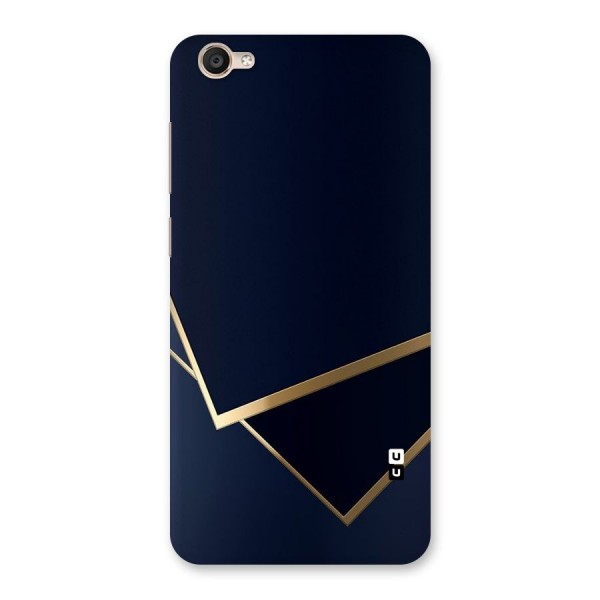 Gold Corners Back Case for Vivo Y55s