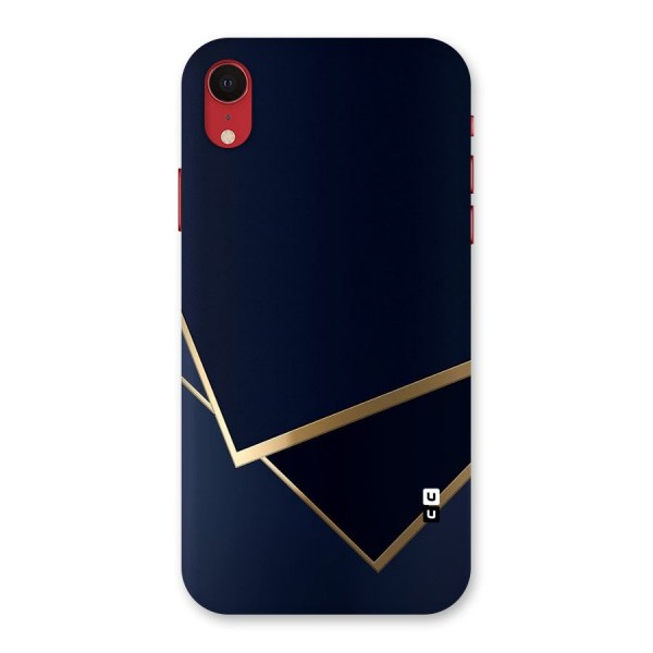 Gold Corners Back Case for iPhone XR