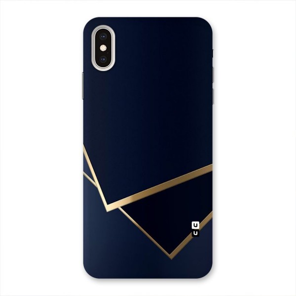 Gold Corners Back Case for iPhone XS Max