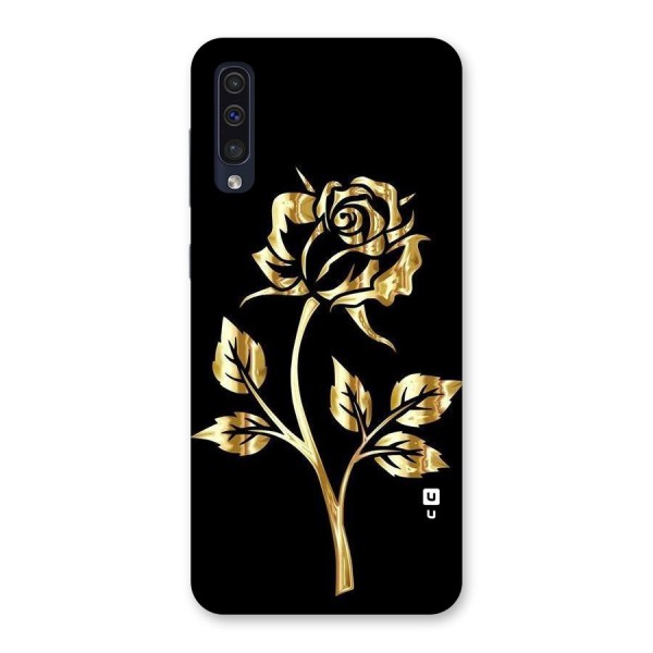 Gold Rose Back Case for Galaxy A50