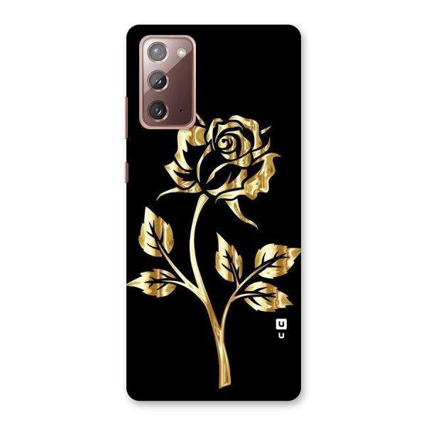 Gold Rose Back Case for Galaxy Note 20