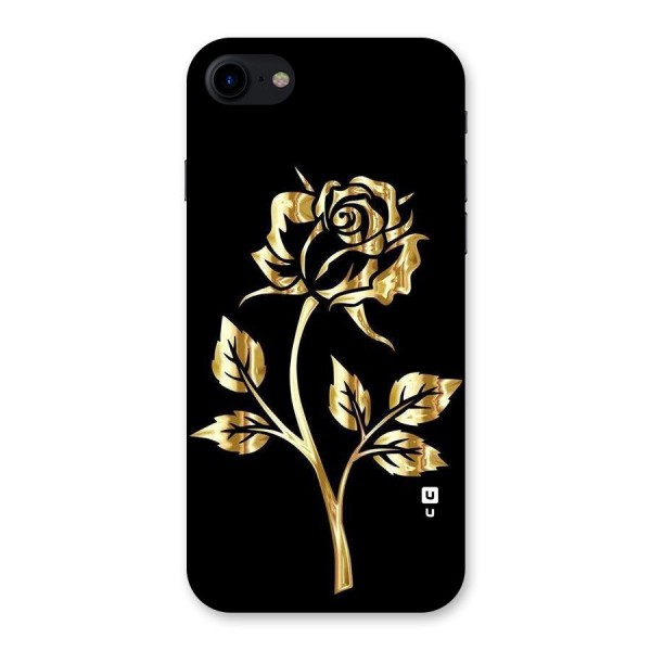 Gold Rose Back Case for iPhone SE 2020