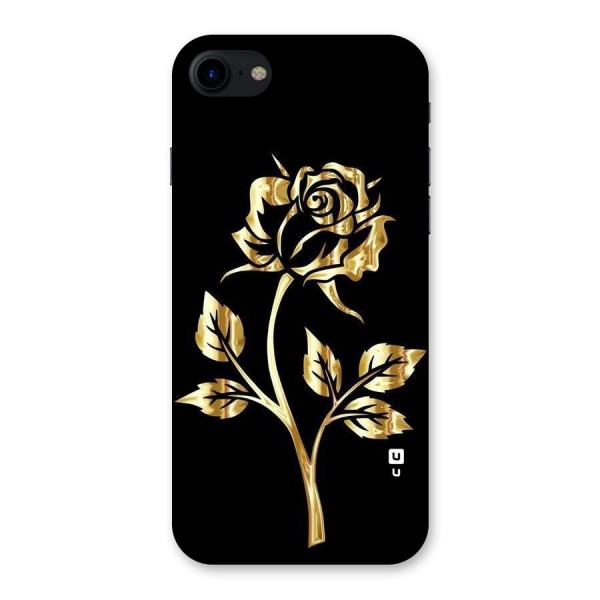 Gold Rose Back Case for iPhone SE 2020