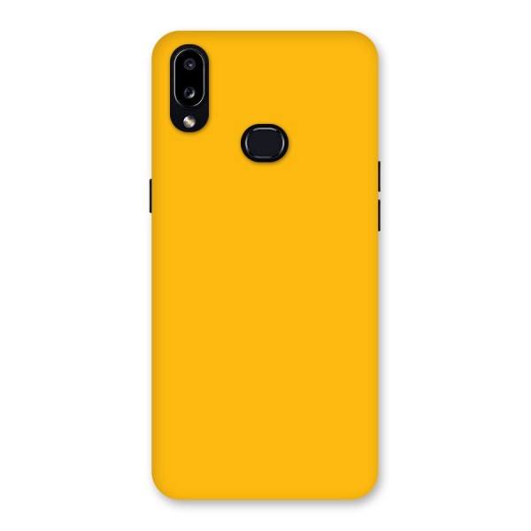 Gold Yellow Back Case for Galaxy A10s