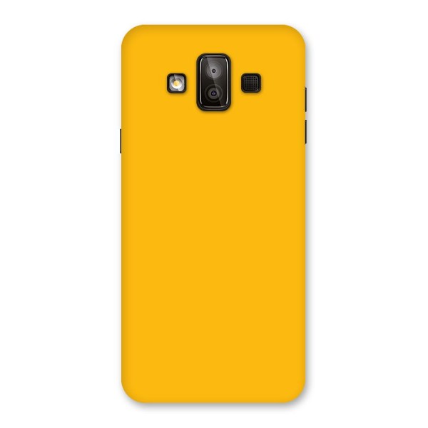 Gold Yellow Back Case for Galaxy J7 Duo