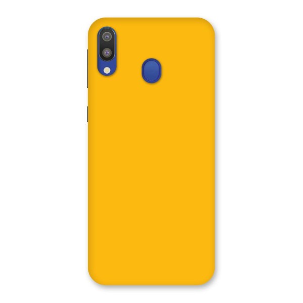 Gold Yellow Back Case for Galaxy M20