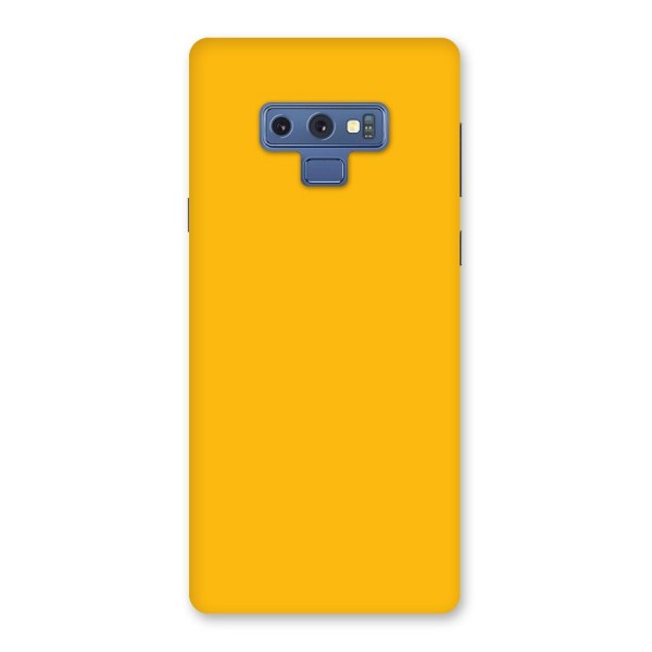 Gold Yellow Back Case for Galaxy Note 9