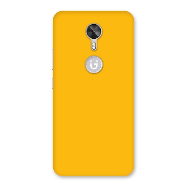 Gold Yellow Back Case for Gionee A1
