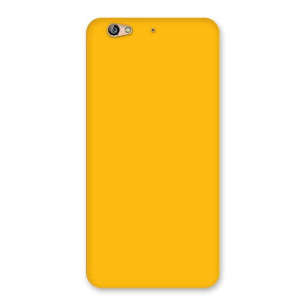 Gold Yellow Back Case for Gionee S6