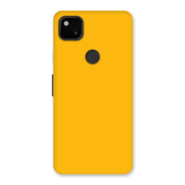 Gold Yellow Back Case for Google Pixel 4a
