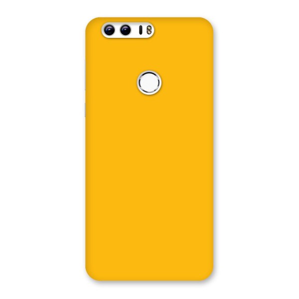 Gold Yellow Back Case for Honor 8