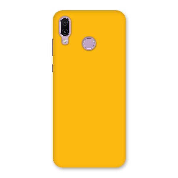 Gold Yellow Back Case for Honor Play