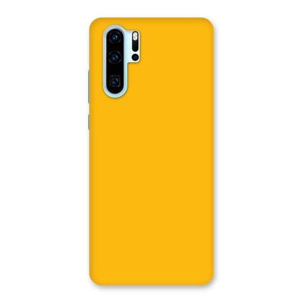 Gold Yellow Back Case for Huawei P30 Pro