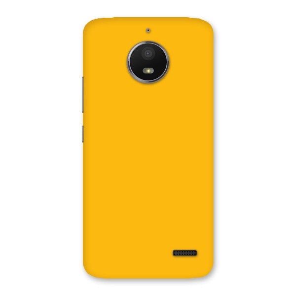 Gold Yellow Back Case for Moto E4