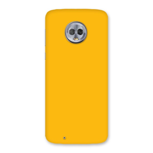 Gold Yellow Back Case for Moto G6