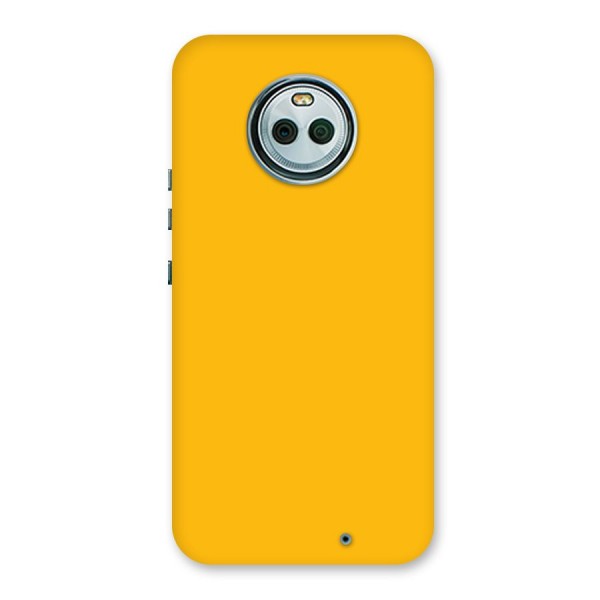Gold Yellow Back Case for Moto X4