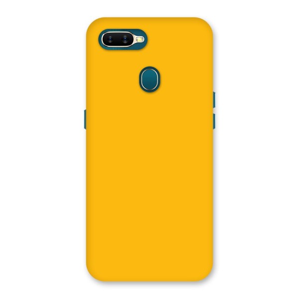 Gold Yellow Back Case for Oppo A7