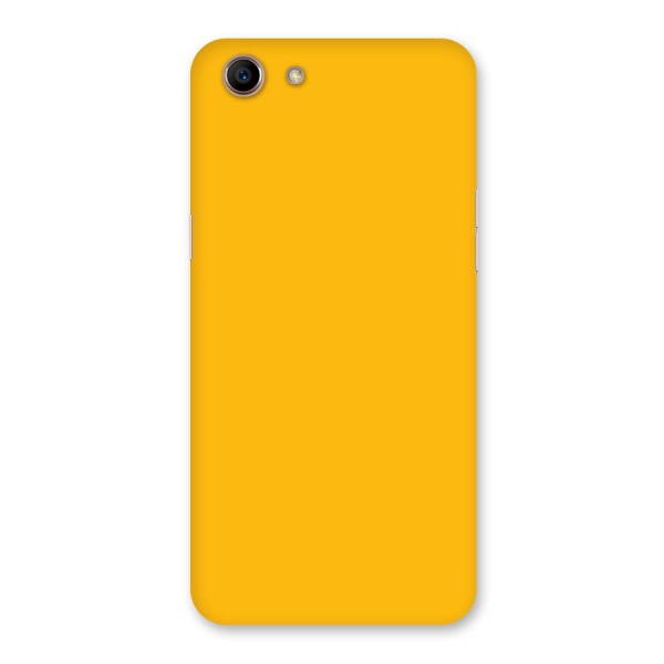 Gold Yellow Back Case for Oppo A83 (2018)