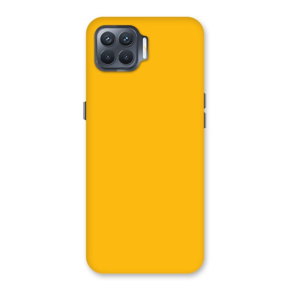 Gold Yellow Back Case for Oppo F17 Pro