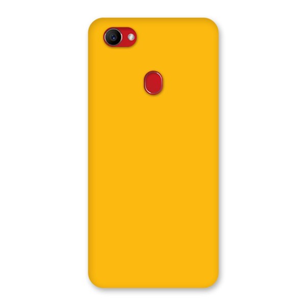 Gold Yellow Back Case for Oppo F7