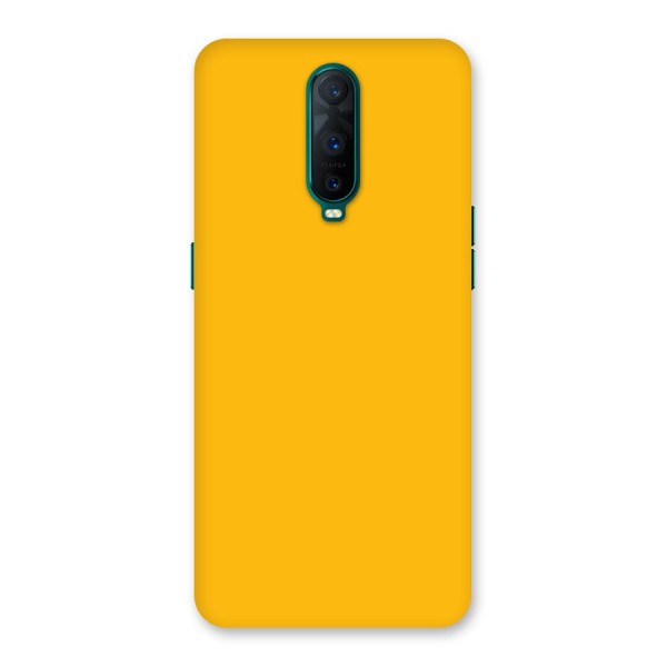 Gold Yellow Back Case for Oppo R17 Pro