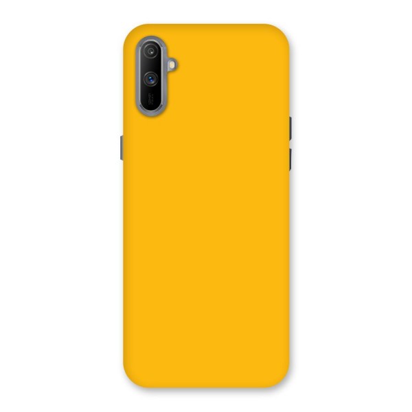 Gold Yellow Back Case for Realme C3