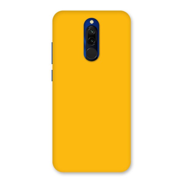 Gold Yellow Back Case for Redmi 8